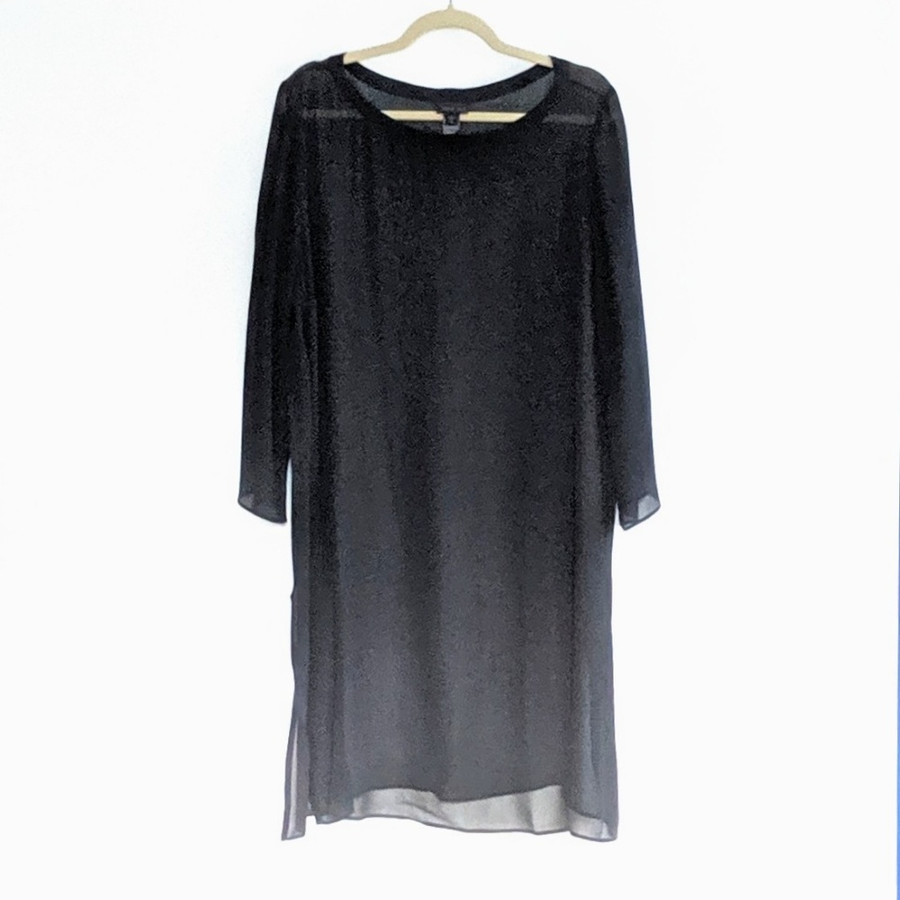 NEW 💯 silk J Jill tunic with slits on side